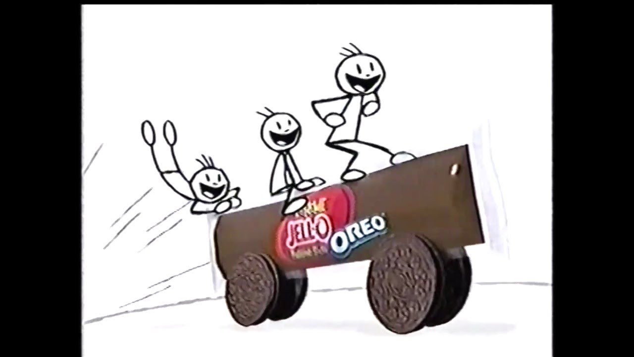 X-treme Jell-O Pudding Sticks Oreo Flavor (Kraft Foods) TV Commercial - 2004