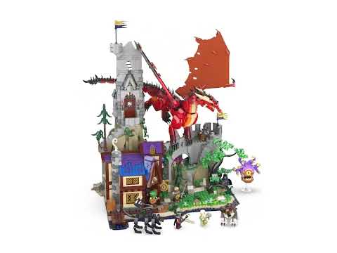 Vidéo LEGO Ideas 21348 : Dungeons & Dragons : l’histoire du dragon rouge