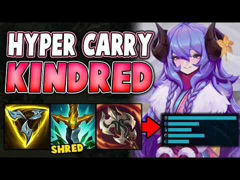 OMG! Serpents Fang Rush Kindred Shreds The Enemy Team! This Build Is Free lp! - League Of Legends