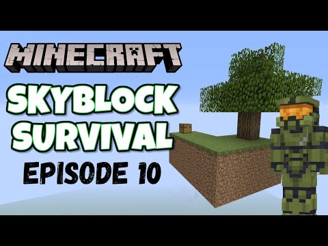 EPIC Minecraft Skyblock Survival EP 10 - We're Back!