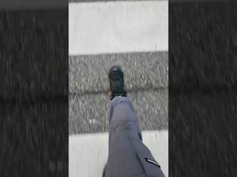 출근 길 횡단보도 앞에서 #평택삼성반도체