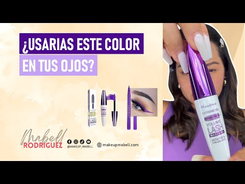 💜 ¿Usarias este color en tus ojos? Te dejare el link de los productos arriba en mi biografía ⬆️⬆️ .