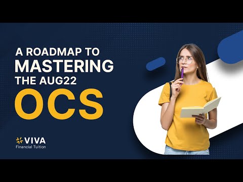 A Roadmap to Mastering the CIMA Aug22 OCS