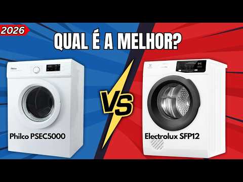 Qual Secadora de Roupas COMPRAR em 2026? Electrolux ou Philco? (Comparativo Completo)