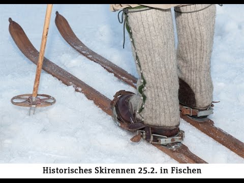 Auf den Spuren der Skipioniere - Historisches Skirennen in Fischen