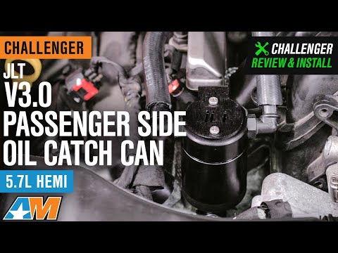 2009-2019 Challenger 5.7L HEMI BBK Passenger Side Oil Catch Can Review & Install