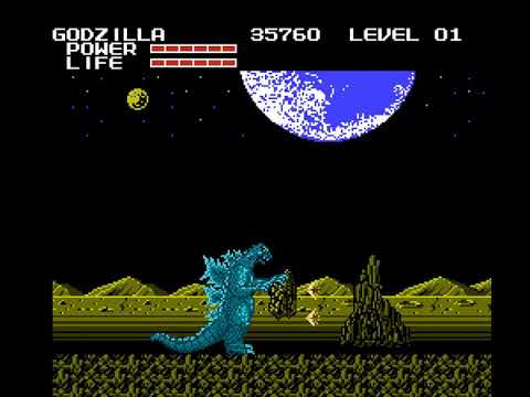 NES Longplay [564] Godzilla: Monster of Monsters! (US)