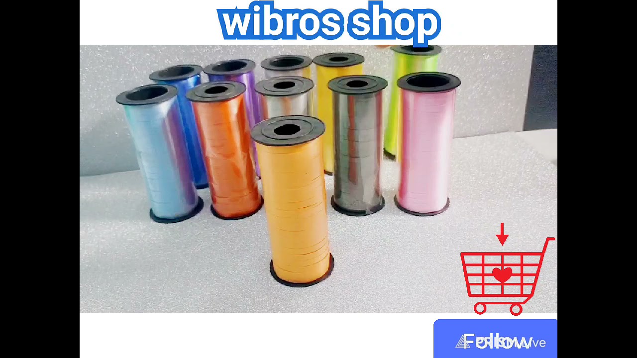 pita balon / ballon ribbon