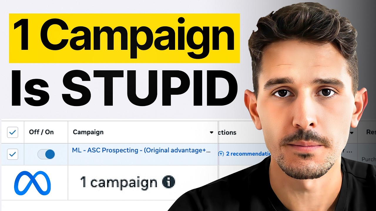 DON’T Use One Facebook Ads Campaign (Do This Instead)