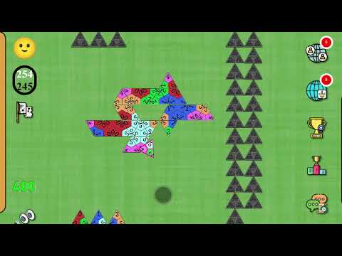 Triminos, dominoes triangles
