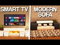 Minecraft: 10+ Living Room Build Ideas & Designs!