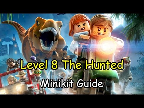 LEGO Jurassic World - Level 8 "The Hunted" Minikit Guide