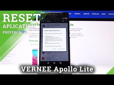 How to Reset Apps in Vernee Apollo Lite – Restore App Defaults