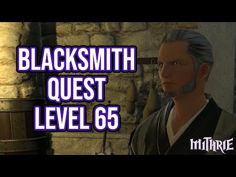 FFXIV 4.0 1139 Blacksmith Quest Level 65