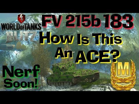 WOT Blitz FV215b 183 - How Is This An ACE?