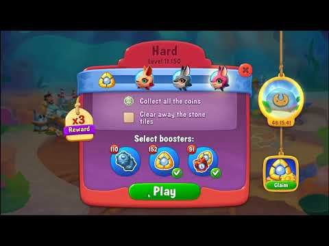 FISHDOM: 🐠🐬🦈 💥💥 Level 11145 ~ 11150 💥💥 🐠🐬🦈