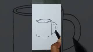 Download lagu Cara menggambar gelas mug #drawing mp3