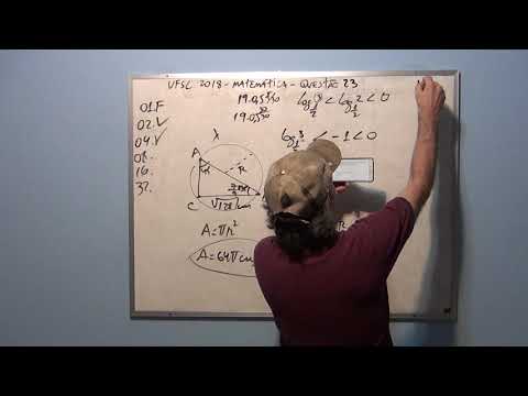 Correção UFSC 2018 Matemática Questão 23