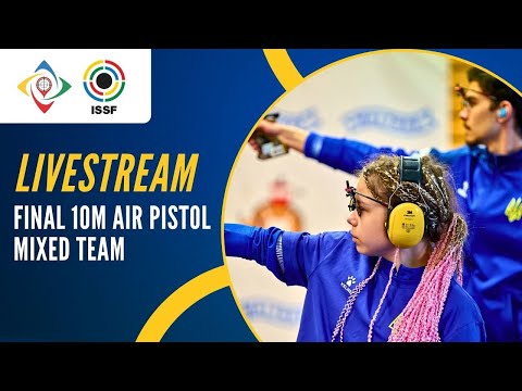 Livestream - 10m Air Pistol Mixed Team Final - ISSF Junior World Cup New Delhi, India