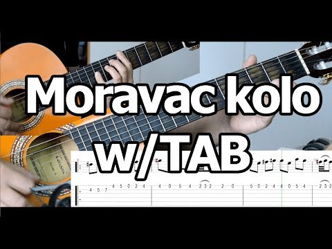 Moravac kolo - Dragan Bendeković - lesson w/TAB