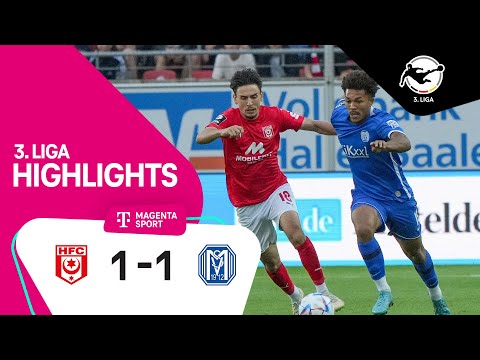 Hallescher FC - SV Meppen | Highlights 3. Liga 22/23