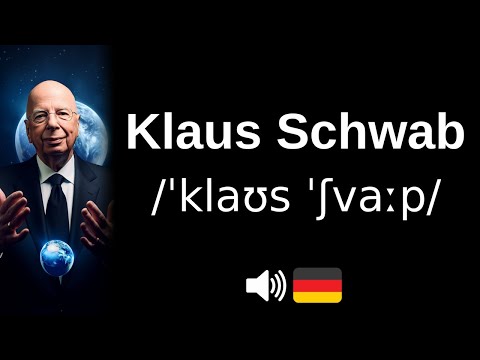 How to pronounce 'Klaus Schwab' (CORRECTLY!)