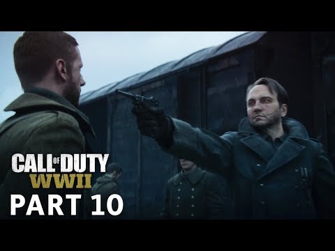 CALL OF DUTY WW2 Walkthrough Gameplay Part 10- AMBUSH - Campaign Mission 10