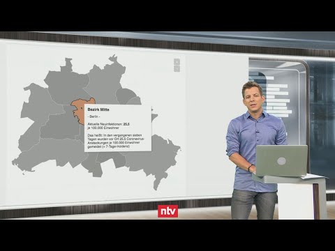 Aktuelle Zahlen zur Corona-Krise - Überfüllte Badeseen: Berliner Fallzahlen schnellen hoch | ntv