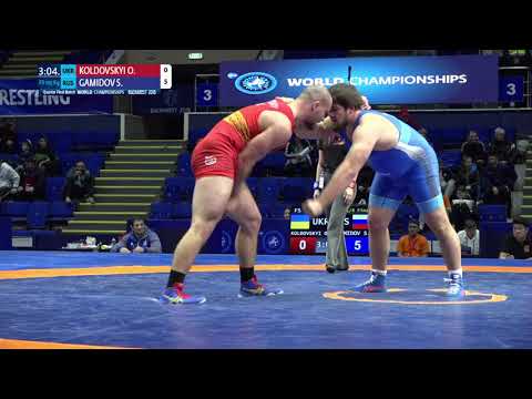 1/4 FS - 125 kg: O. KOLDOVSKYI (UKR) v. S. GAMIDOV (RUS)