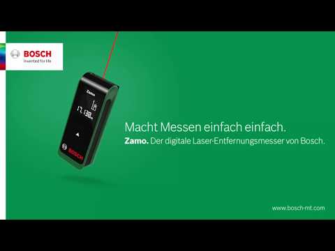 #BetterBePrepared mit Zamo – dem Laser-Entfernungsmesser von Bosch
