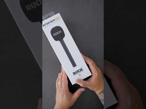Rode Interview Go - Quick Unboxing #unboxing #rode #asmr