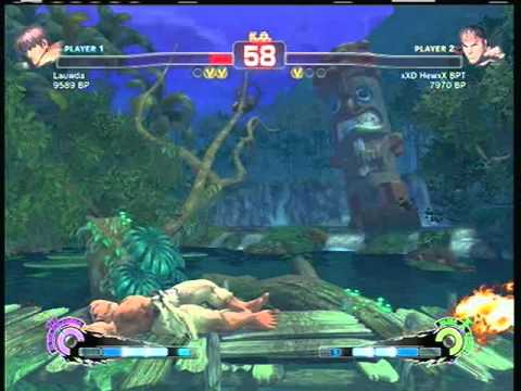 SSF4 - Lauwda (Guy) vs xXD HewxX BPT (Ryu)