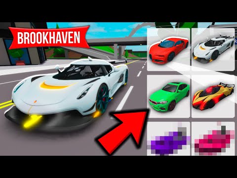 How to UNLOCK SECRET VEHICLES in BROOKHAVEN RP…