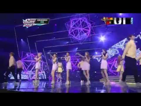 120830 카라 KARA - 그리운 날엔 (Miss U) @ Mcountdown Comeback