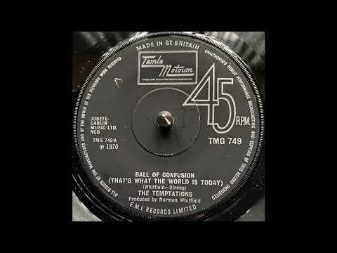 The Temptations - Ball Of Confusion (That's What The World Is Today) (1970)