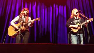 Indigo Girls: I Believe In Love Portland, Or Feb 2016