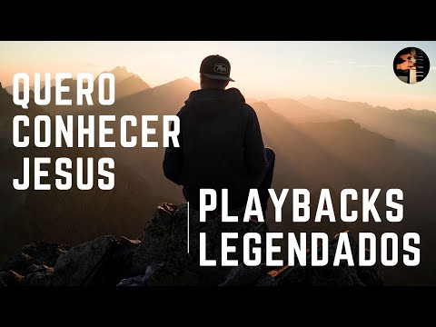 Quero Conhecer Jesus Cia  Salt playbacks legendados #musica #gospelmusic #louvores #jesus #musico