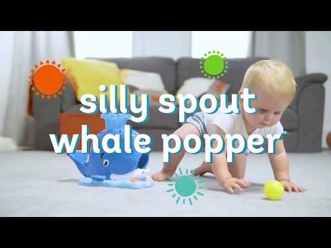 Музыкальная игрушка Bright Starts Silly Spout Whale Popper (10934)