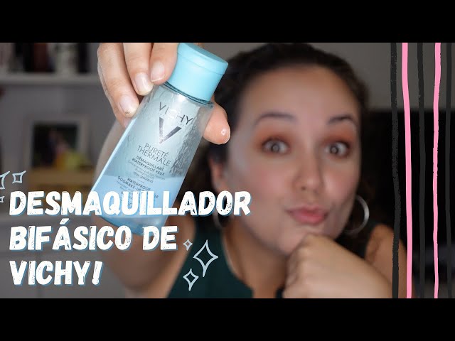 Vídeo relacionado con Vichy Desmaquillante 3 en 1, Apto para Piel y Ojos Sensibles, Limpia, Elimina el Maquillaje, Tonifica, Con Extractos de Manteca de Karité Anticontaminación, Pureté Thermale