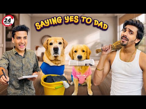Saying Yes To Dad For 24 Hours | Anant Rastogi 