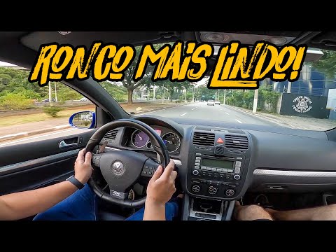 GOLF R ÚNICO NO BRASIL ACELERANDO TUDO! 4X4 BRUTO