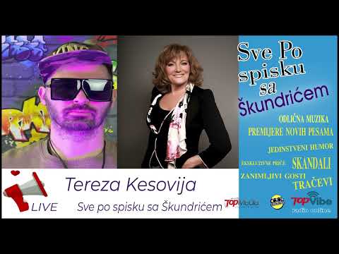 #radiotopvibe  Tereza Kesovija   i dalje mi zameraju sto sam bila u Beogradu