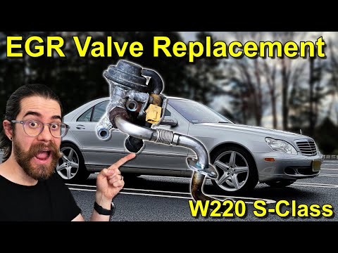 Emissions Issue FIXED! - Mercedes S-Class EGR Valve Replacement (W220)