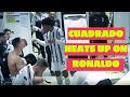 Ronaldo and Cuadrado Heated in the Dressing Room after which Ronaldo Joins Manchester United