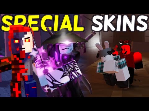 I Used Every NEW SPECIAL Skin in the Halloween UPDATE... (Forsaken)