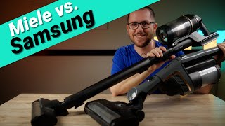 Miele Triflex HX2 vs. Samsung Bespoke Jet - Zwei Akkusauger mit einzigartigen Features im Vergleich!