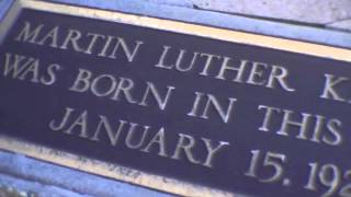 BABY SOULJA AT (Martin Luther king Jr) HOUSE IN ATL