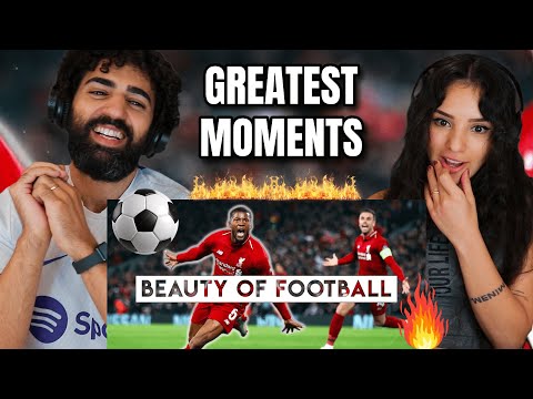 We react to The Beauty of Football - Greatest Moments | REACTION