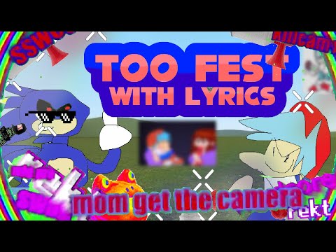 too fest WITH LYRICS | Sanic.exe mod Cover | ft @stashclub3768