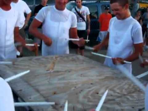 2010 Phantom Regiment Snareline - Conflict (On A Wood Plank) - Dallas, Tx